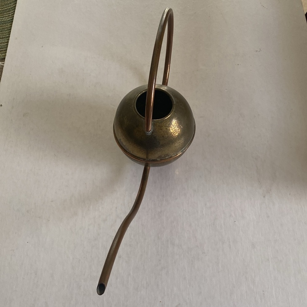 Vintage Brass/Copper Watering Can Made in Germany - Picture 4 of 7